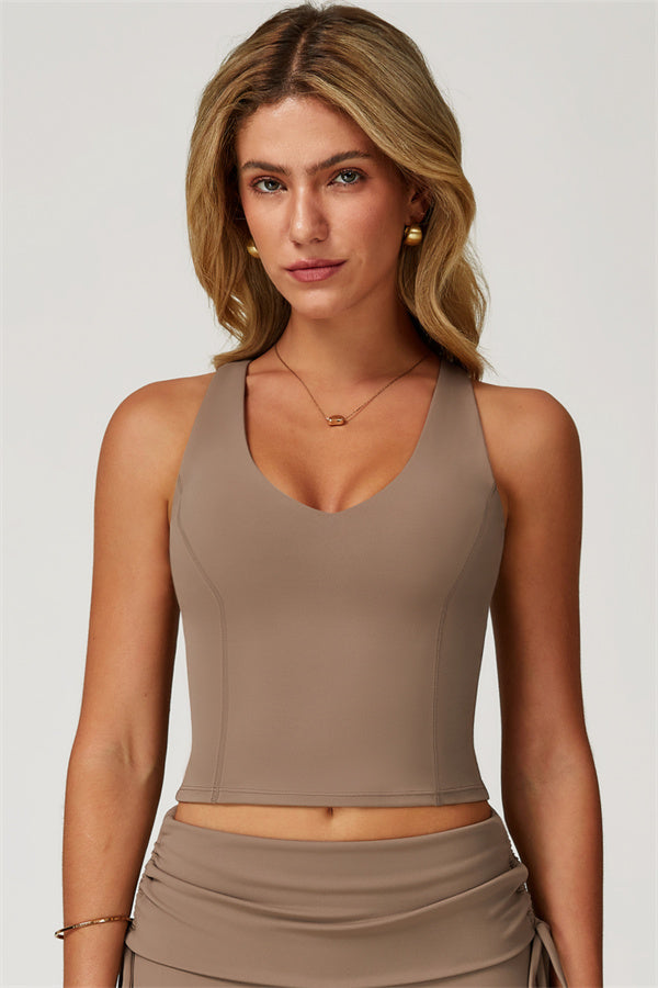 The Echo Tank Top Flared Leggings 2-Piece Set