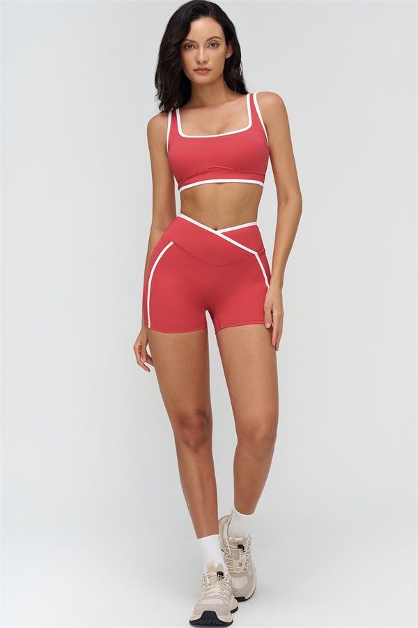 The Crave Sports Bra Shorts 2-Piece Set