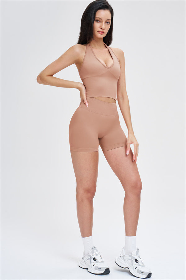 The Whim Sports Bra Shorts 2-Piece Set