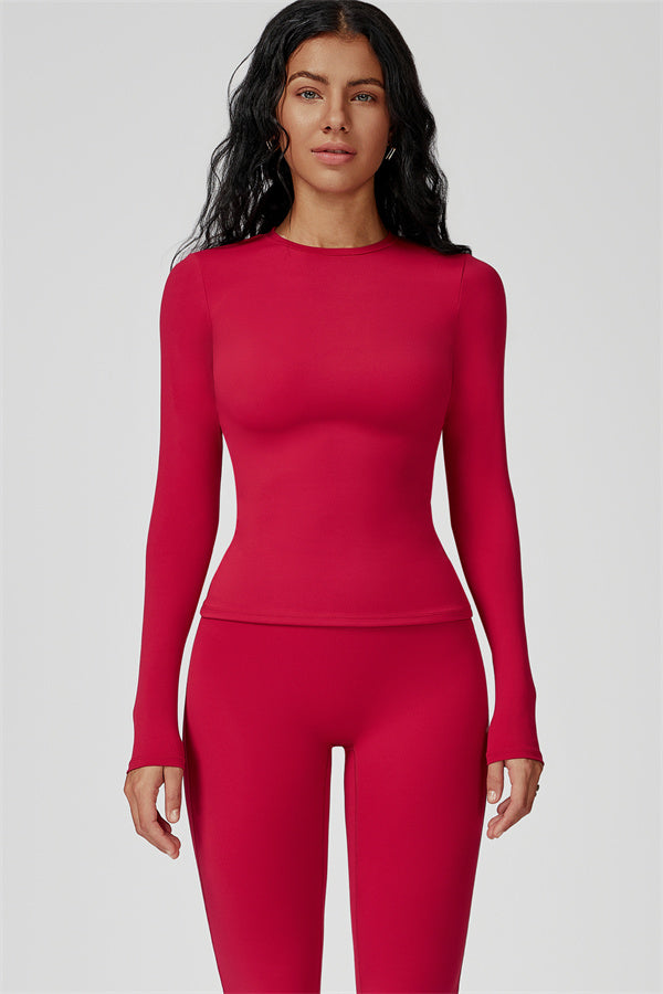The Oasis Long Sleeve T-shirt Flared Leggings 2-Piece Set