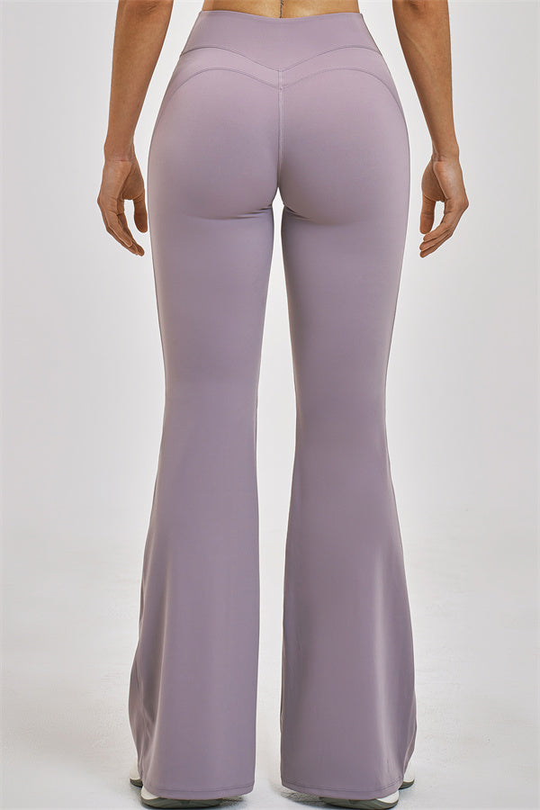 The Zenith Crop Top Flared Leggings 2-Piece Set