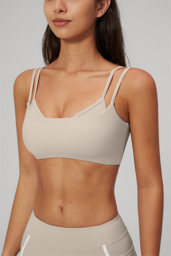 The Clarity Dual Strap Sports Bra Shorts 2-Piece Set