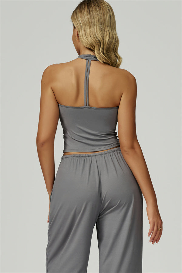 The Sprint Halter Tank Top