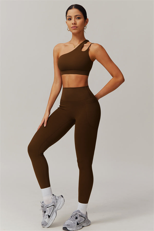 The Blissful Rose Sports Bra Leggings 2-Piece Set
