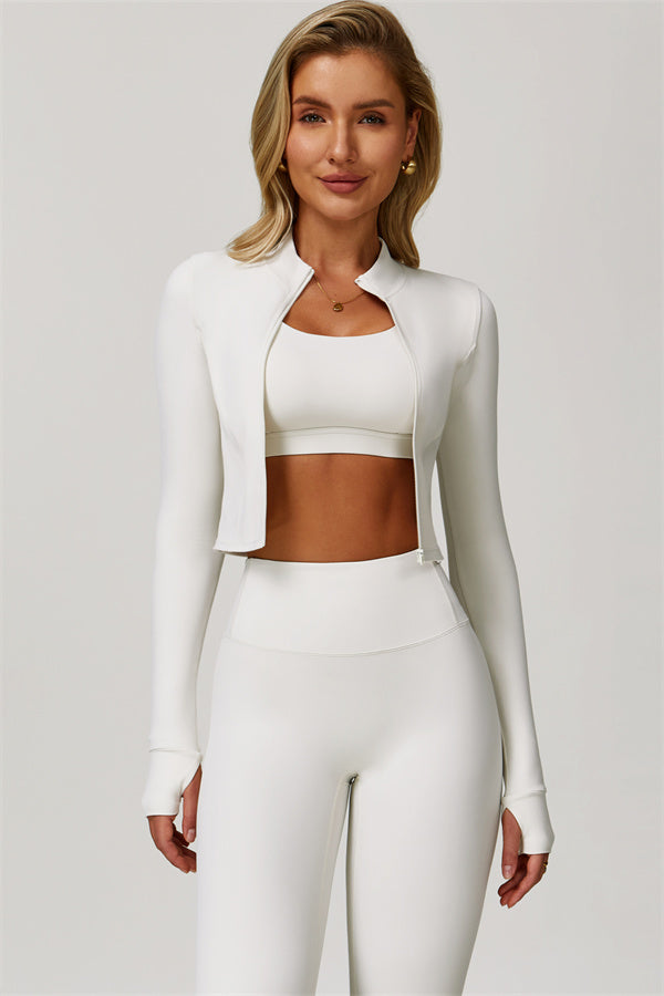 The Eloise Jacket Sports Bra Leggings 3-Piece Set