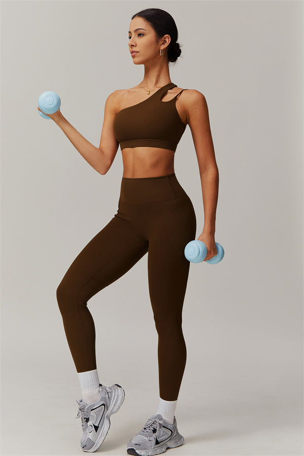 The Blissful Rose Sports Bra Leggings 2-Piece Set