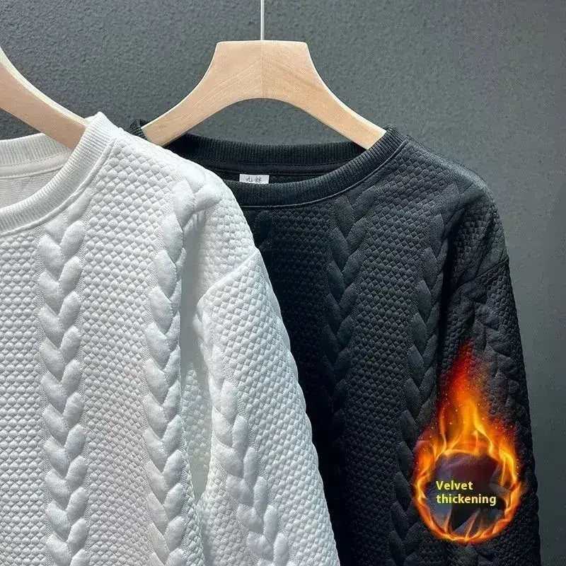 High Sense Brushed Fleece Hoodie for Men