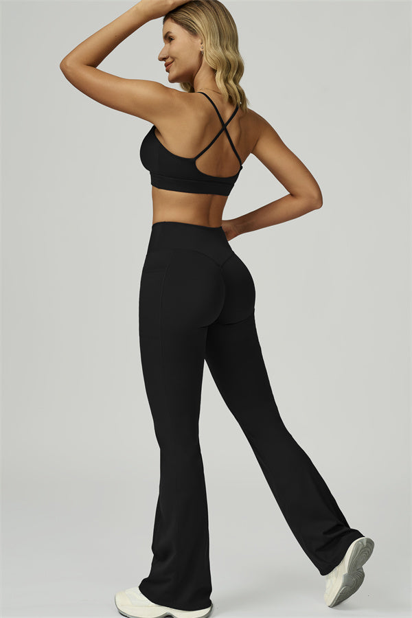 The Flourish Flared Leggings