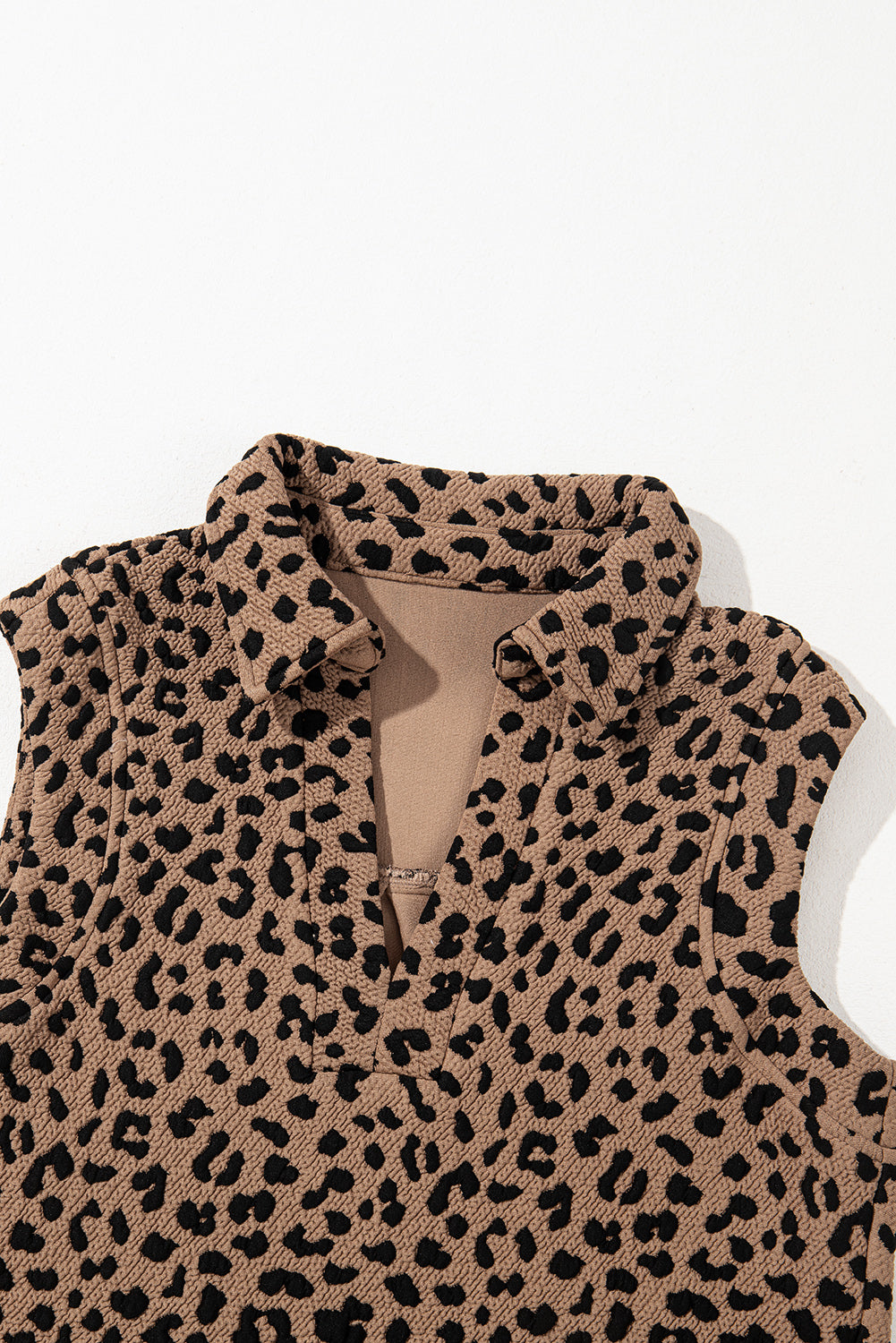 Luxury Summer Leopard Sleeveless Mini Dress Chic & Stylish Print Elegant Dress For Women