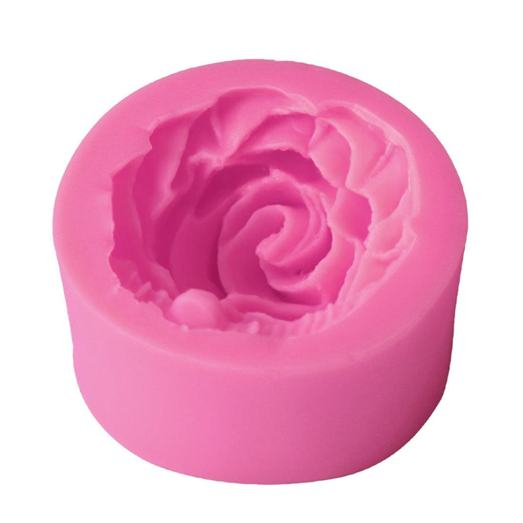 Cake Decorating Tools 3D Rose Flower Silicone Mold Gift Decorating Chocolate Cookie Soap Baking Molds Flower Bloom Rose Shape Silicone Soap 3D Cake Molds Cupcake Jelly Candy Chocolate Decoration Baking Tool Molds