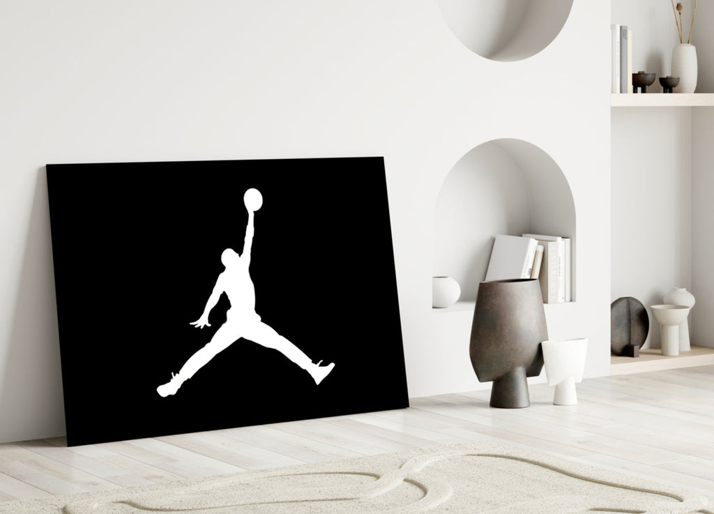 Air Jordan Glass Wall Art