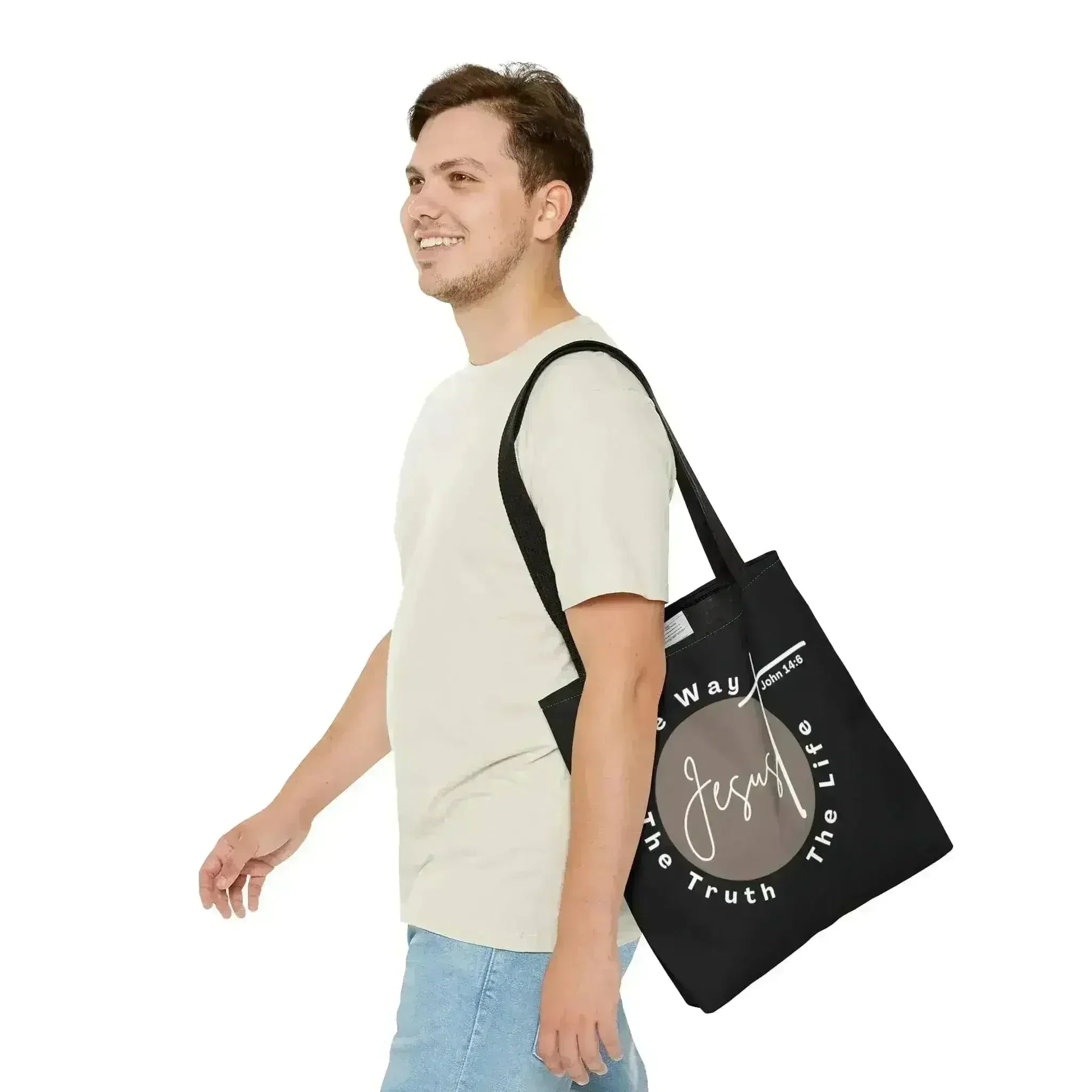 Large Tote Bag the Truth the Way the Life