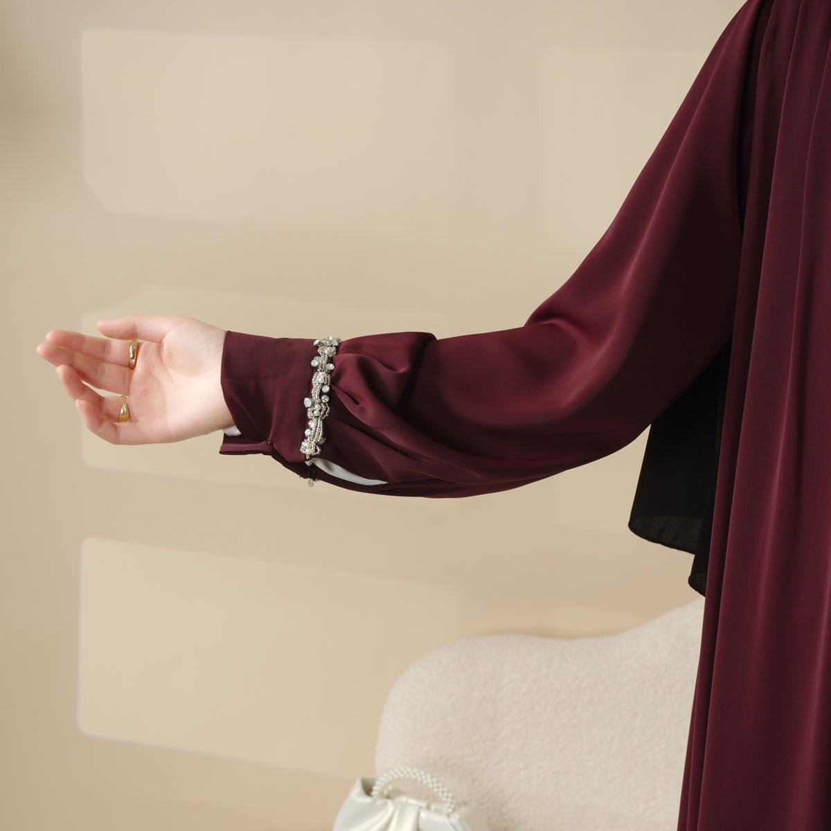 Cardigan Abaya, Western Style Abaya (MOA061)