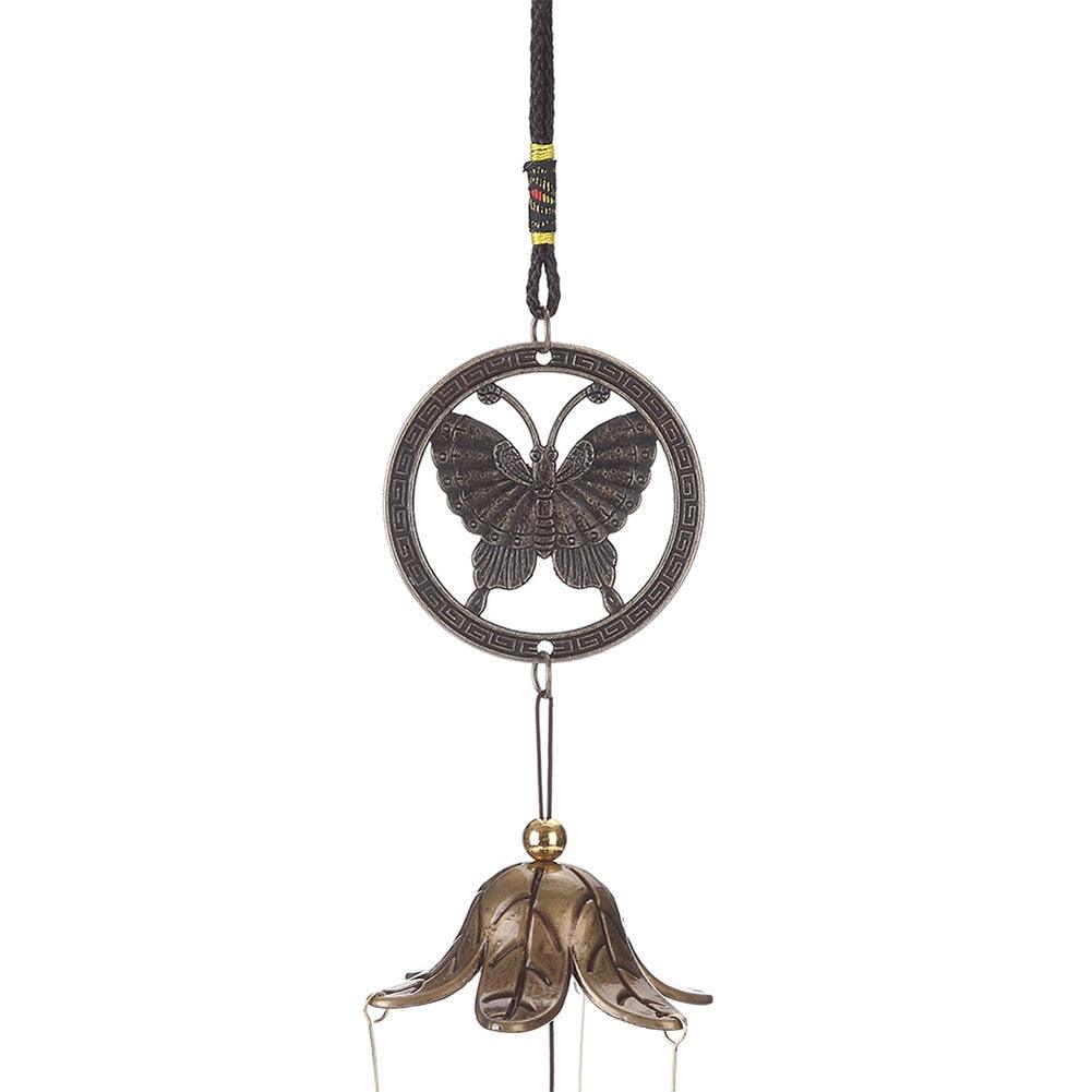 Carillon Outdoor Living Wind Chimes Garden Tubes Bells Copper 3 Bells Living Yard Door Window Hanging Wind Chimes Home Decor Wind Bells for Glory Mother’s Love Gift Garden Backyard Church Hanging Decor