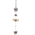 Carillon Outdoor Living Wind Chimes Garden Tubes Bells Copper 3 Bells Living Yard Door Window Hanging Wind Chimes Home Decor Wind Bells for Glory Mother’s Love Gift Garden Backyard Church Hanging Decor