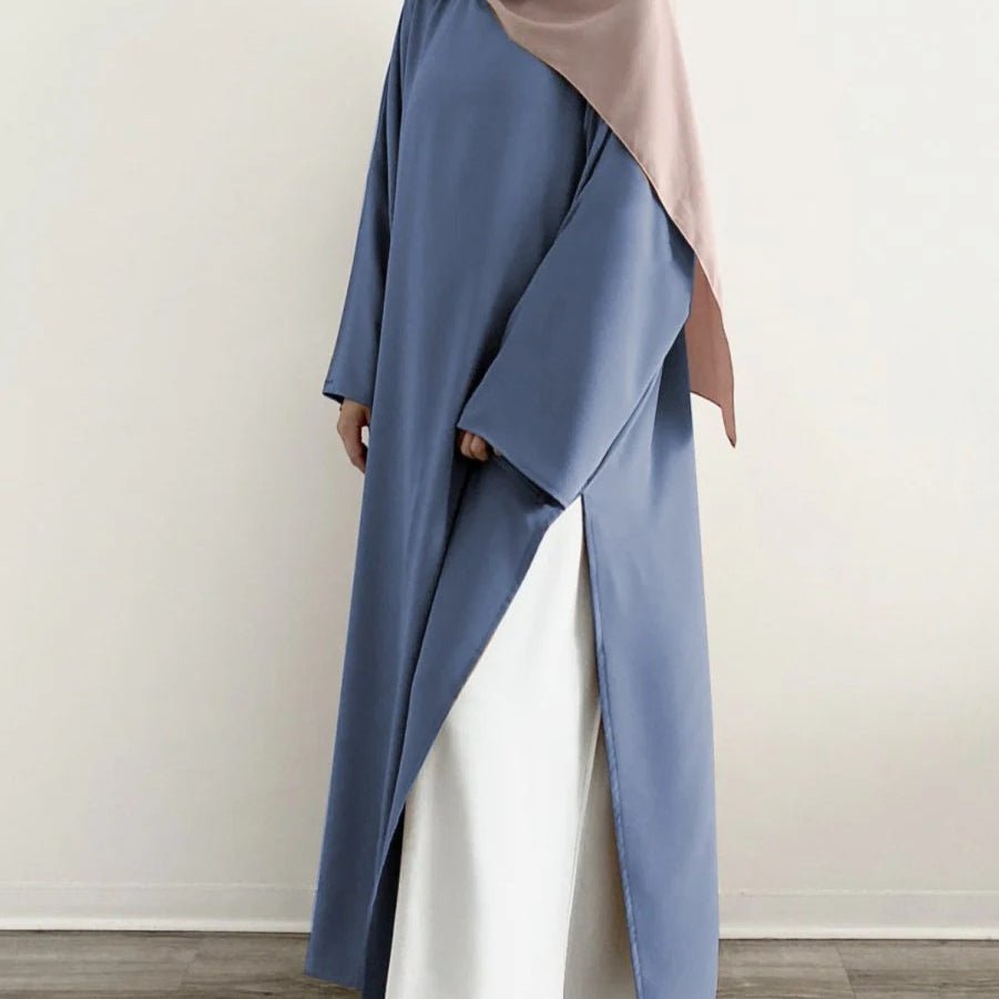 Casual Fashion Slit Abaya (MA063)