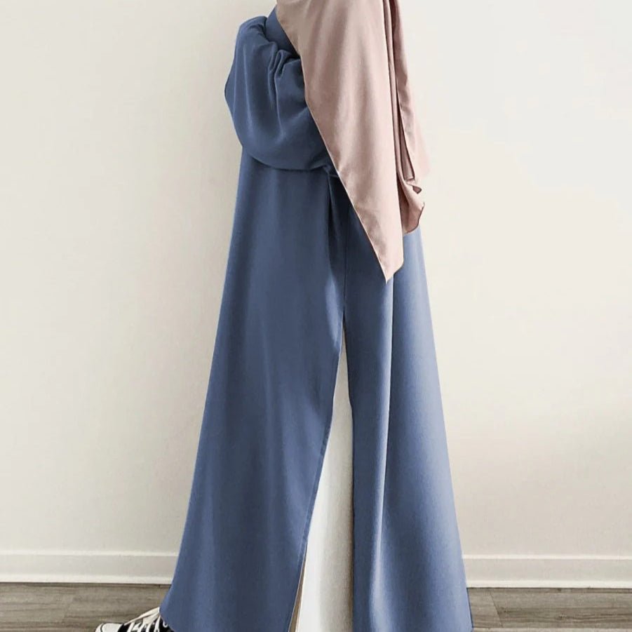 Casual Fashion Slit Abaya (MA063)