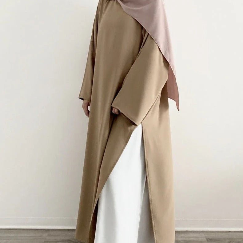 Casual Fashion Slit Abaya (MA063)