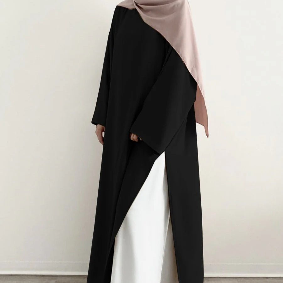 Casual Fashion Slit Abaya (MA063)