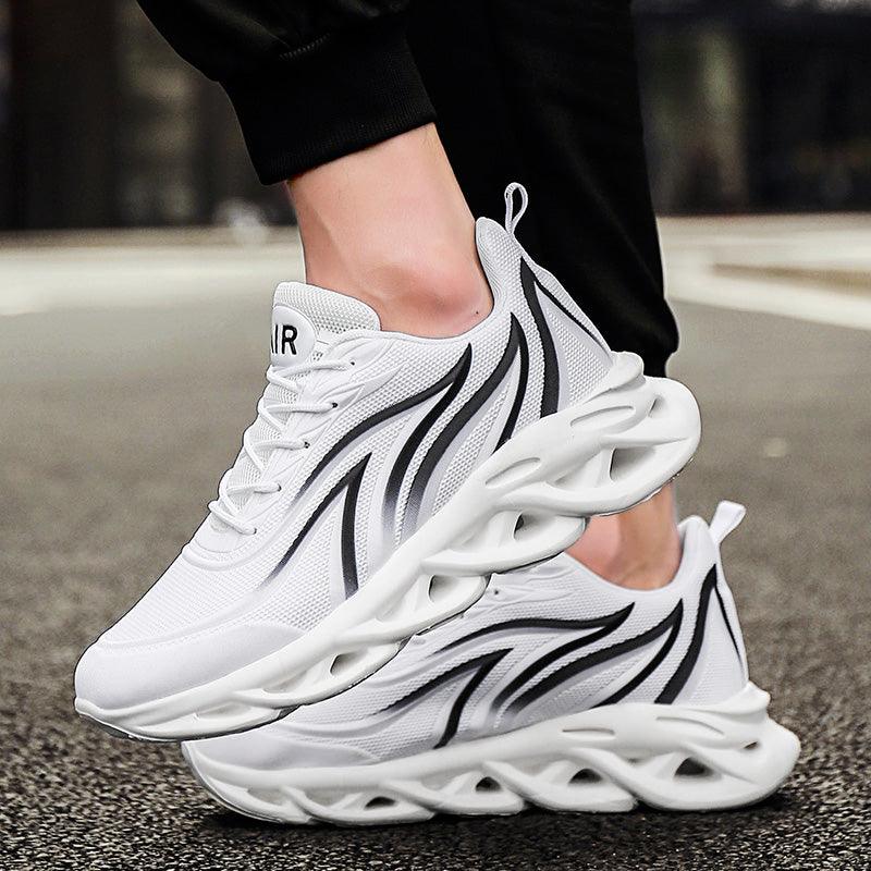 Casual Men's Running Sneakers Light Blade Breathable Comfortable Lightweight Men Jogging Breathable Tennis Sport Shoes For Workout Walking Outdoor Sport Gym