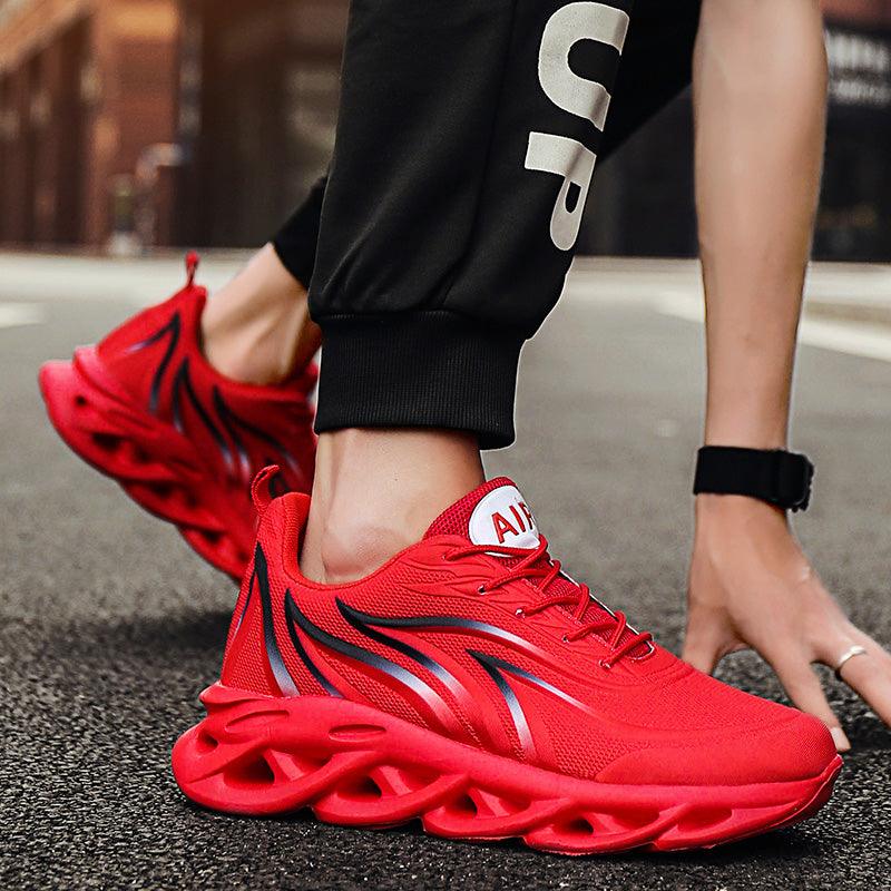 Casual Men's Running Sneakers Light Blade Breathable Comfortable Lightweight Men Jogging Breathable Tennis Sport Shoes For Workout Walking Outdoor Sport Gym