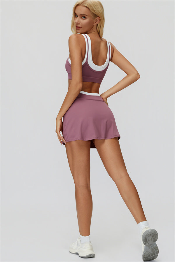 The Canyon Sports Bra Skirt 2-Piece Set