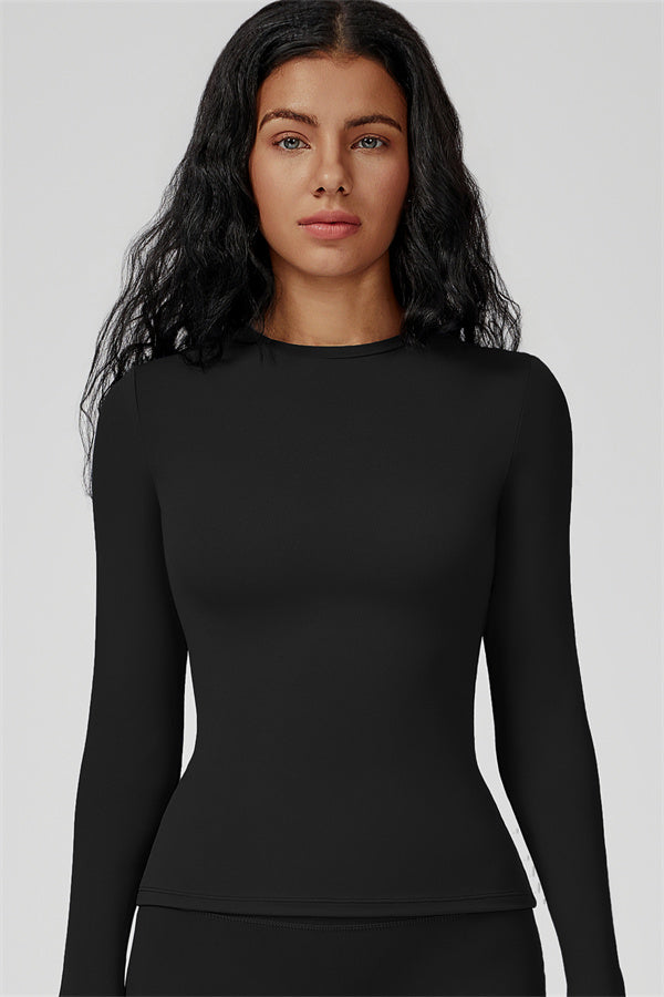 The Oasis Long Sleeve T-shirt Shorts 2-Piece Set