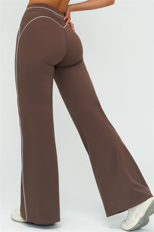 The Amara Crop Top Flared Leggings 2-Piece Set