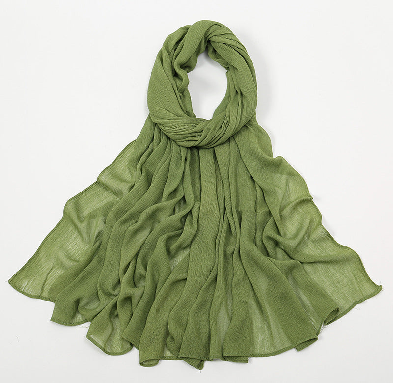 MH088 Long curly Rayon Hijab
