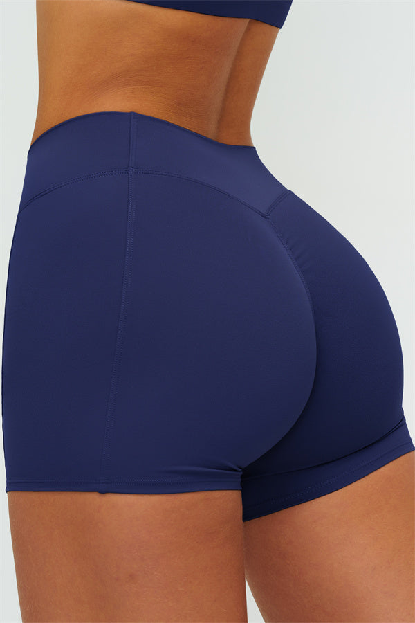 The Lushness Long Sleeve Crop top Shorts 2-Piece Set