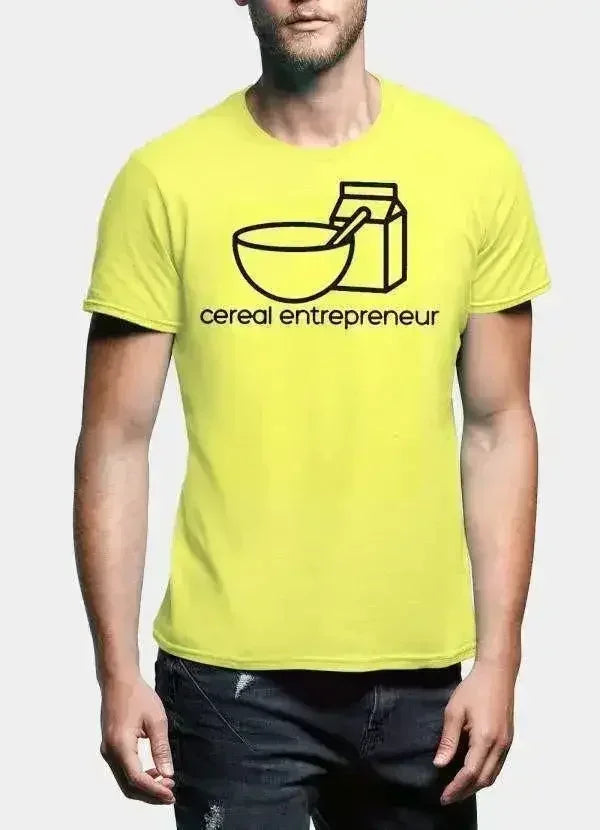 CEREAL ENTREPERNUR Printed T-shirt