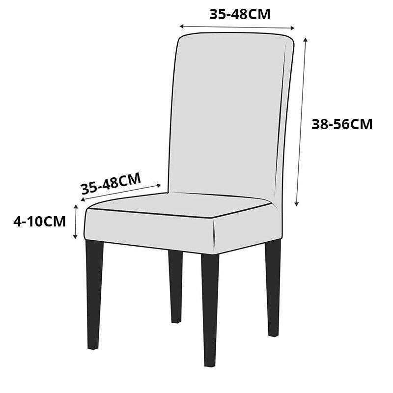 Cheap Waterproof Chair Cover Elastic Spandex Chair Covers for Dining Room Kitchen Stretch Chair Slipcover High Back Chair Covers For Dining Room Dining Kitchen Stretch Decorative Waterproof Spandex Chair Protectors Cover