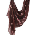 Cherry Blossom Print Hijab Scarf(MH241)