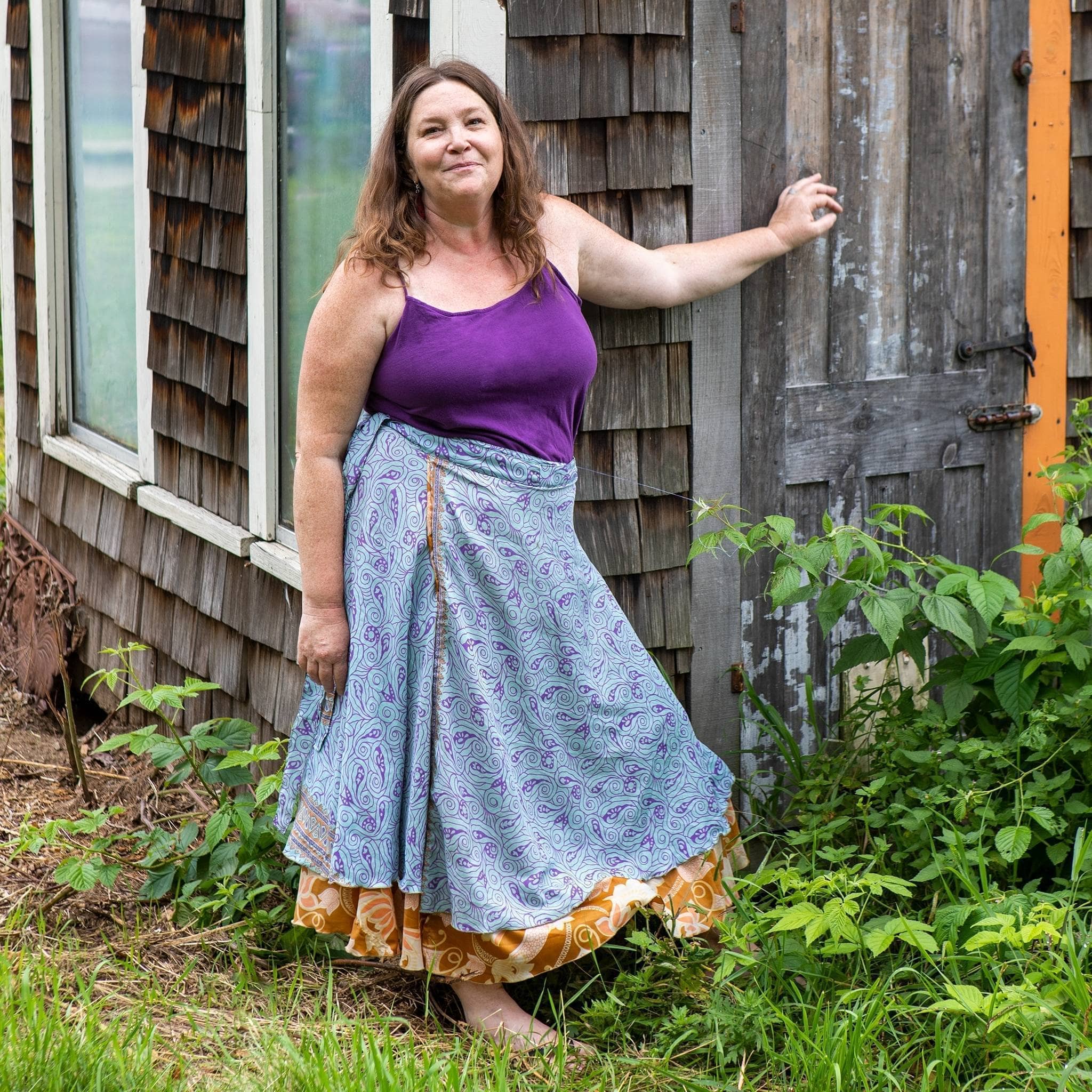 Made With Love: The Original Sari Wrap Skirt
