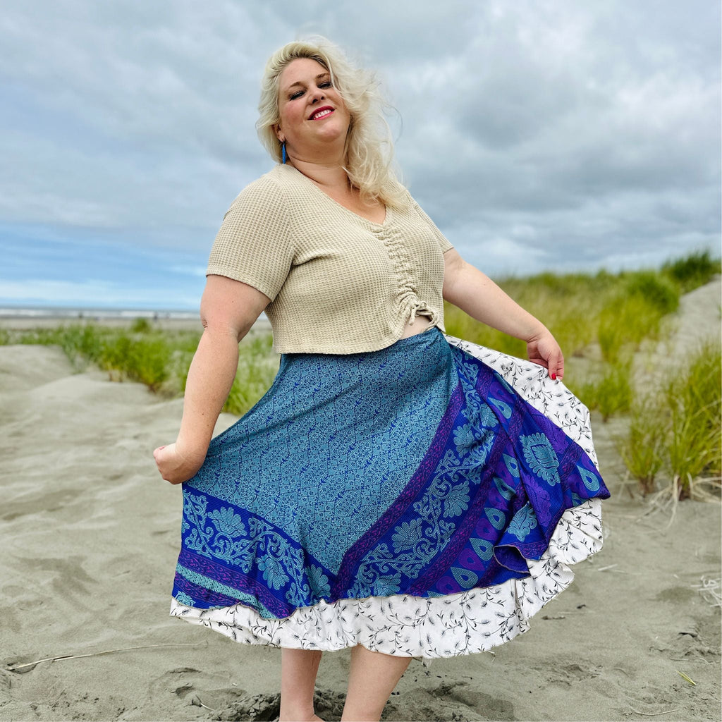 Made With Love: The Original Sari Wrap Skirt