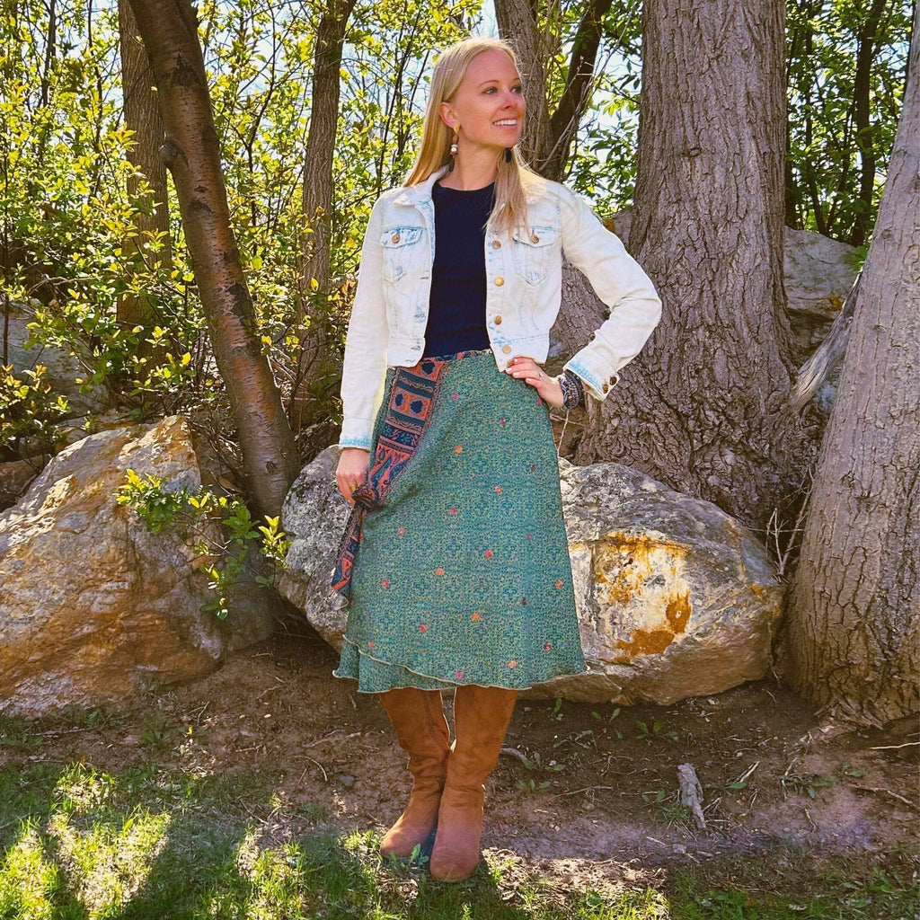 Made With Love: The Original Sari Wrap Skirt