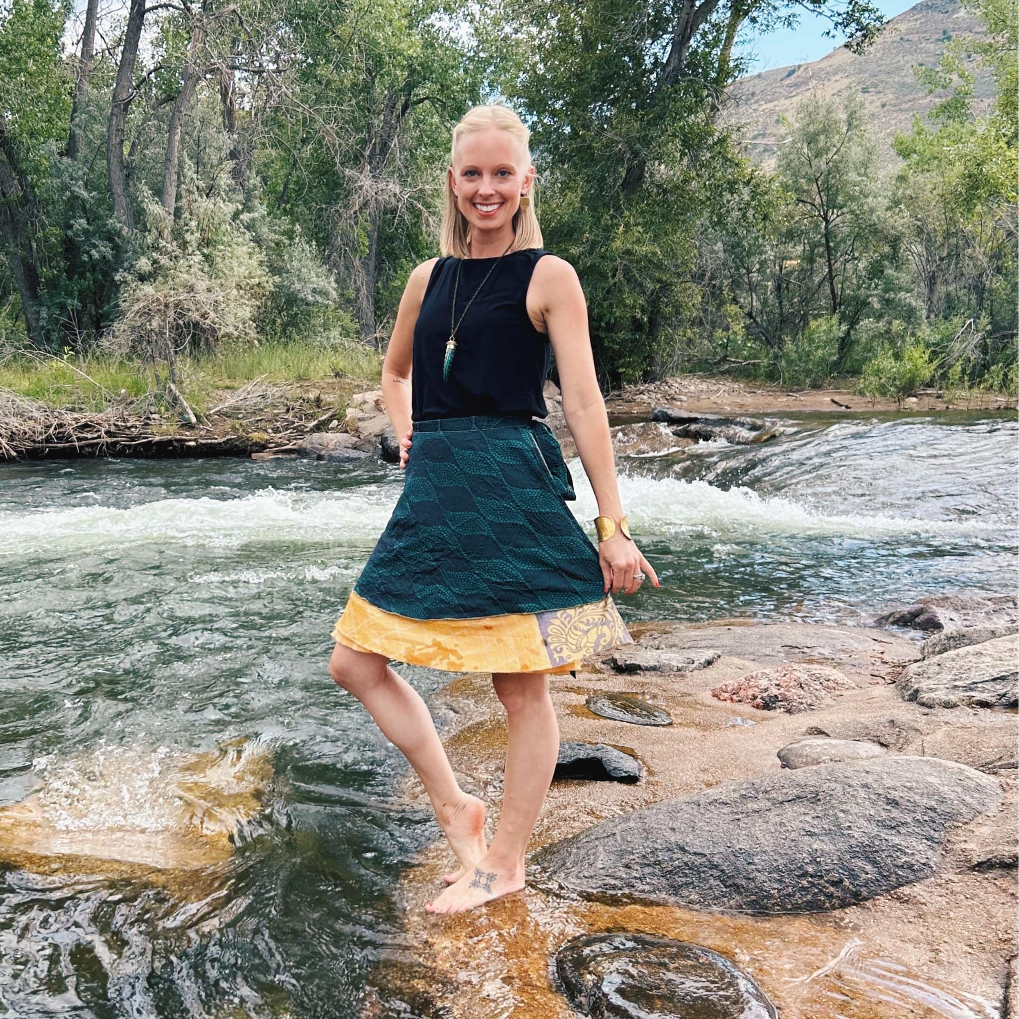 Made With Love: The Original Sari Wrap Skirt