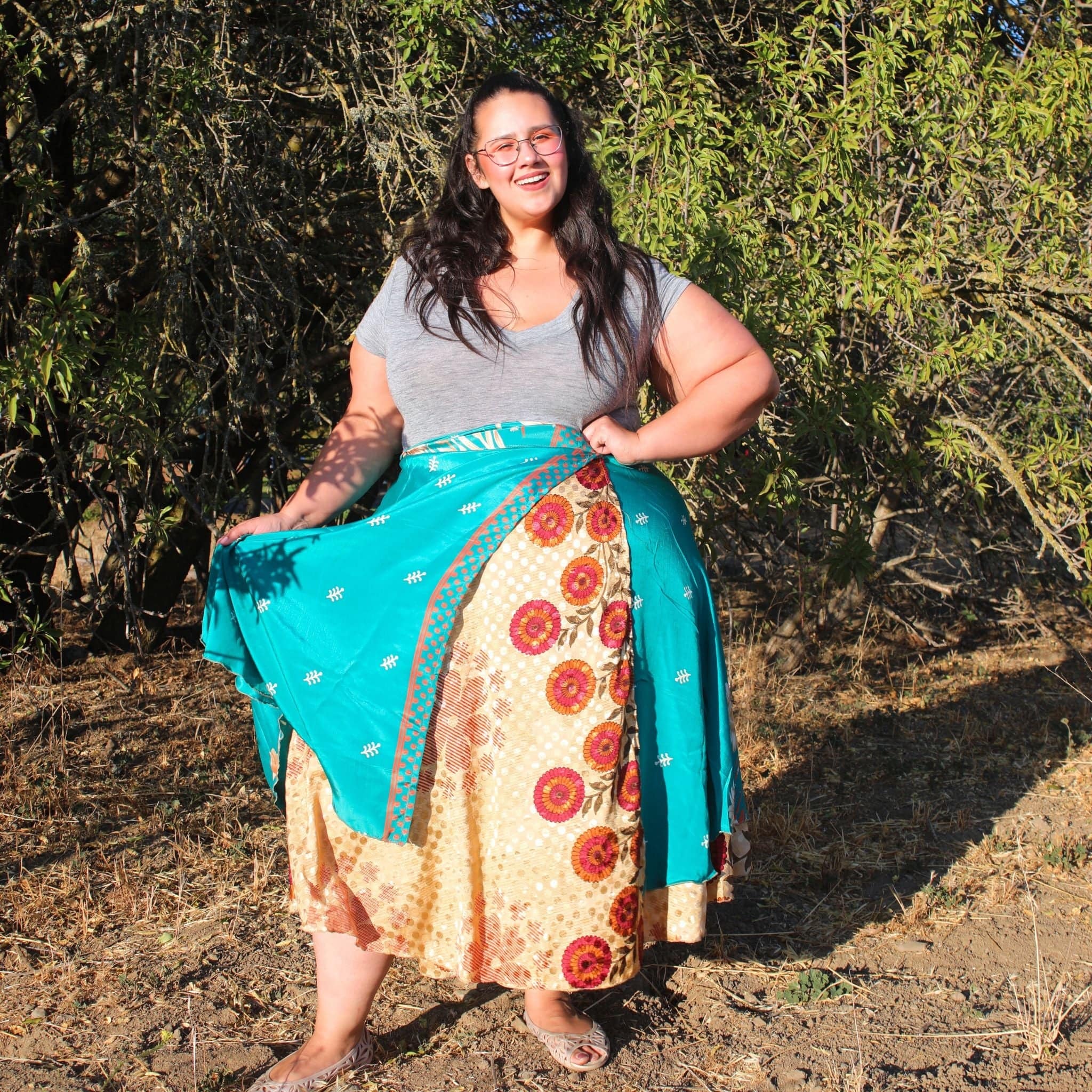 Made With Love: The Original Sari Wrap Skirt