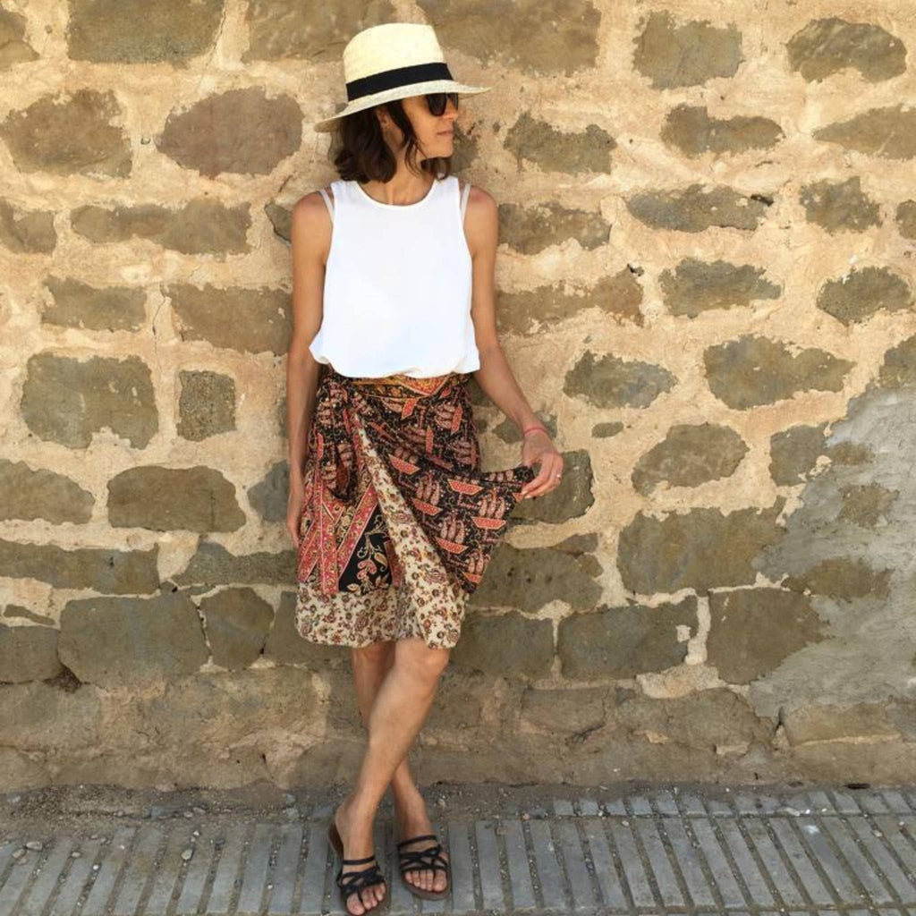 Made With Love: The Original Sari Wrap Skirt