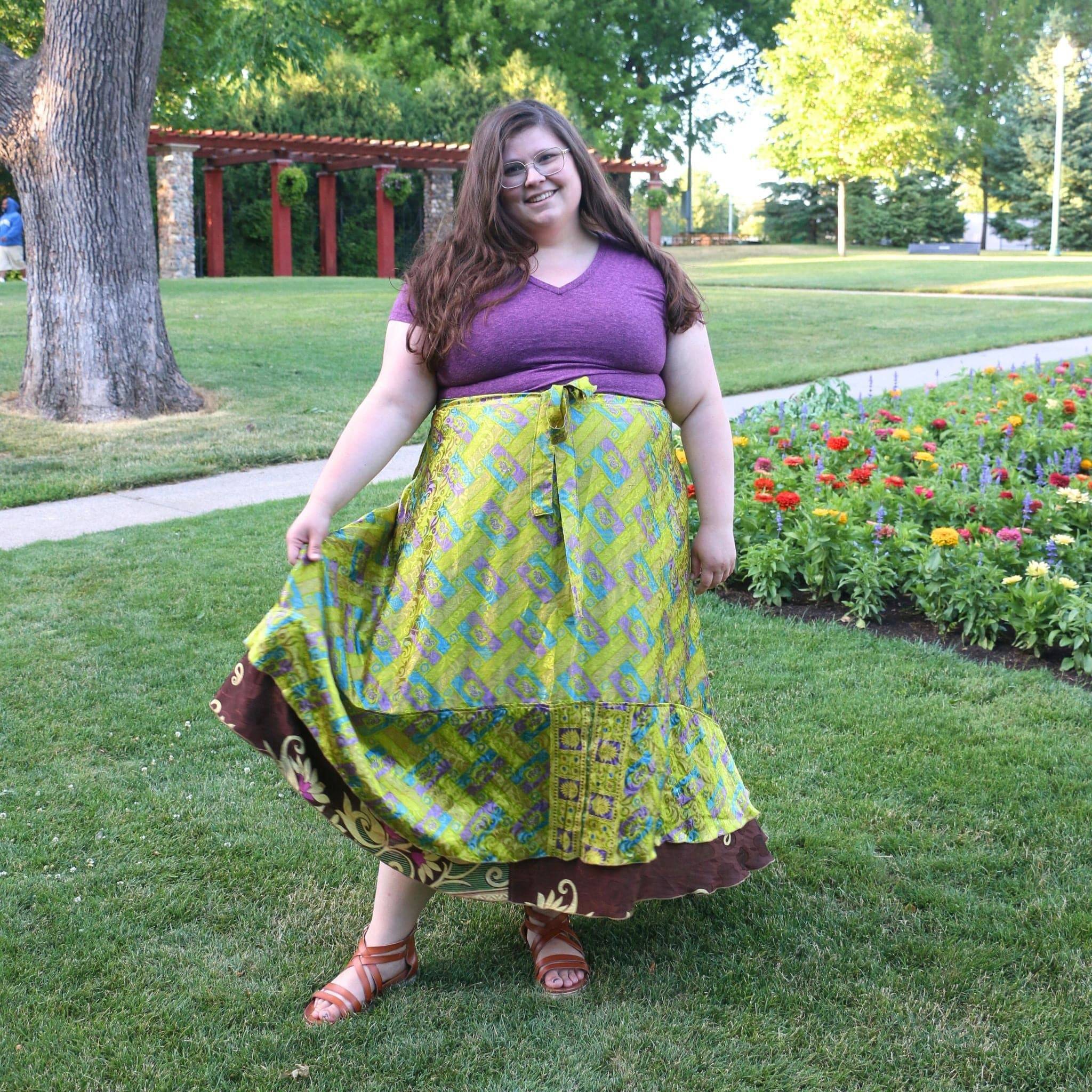 Made With Love: The Original Sari Wrap Skirt