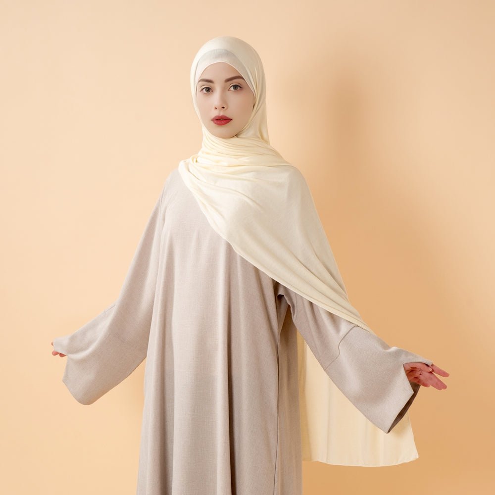 Cloud Soft Wool Blend  Jersey Hijab(MH197)