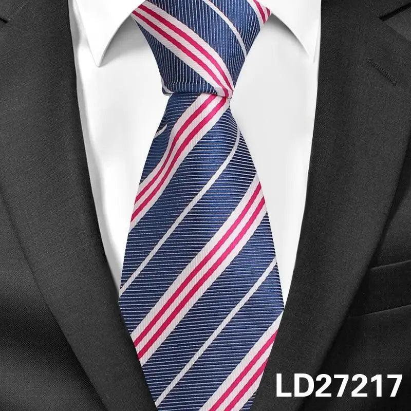 Colorful Men Necktie Business Wedding Fashion Various Colors Easy Match Ties For Men Men's Necktie Classic Tie Business Suit Accessory Elegant Tie