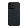 Colorful Silicone Case Soft Protection Cute Pattern Cute Little Heart Phone Case For iPhone 14 Pro Max 13 12 11 X XR XS Max 7 8 Plus Silicone Camera Back Case Cover