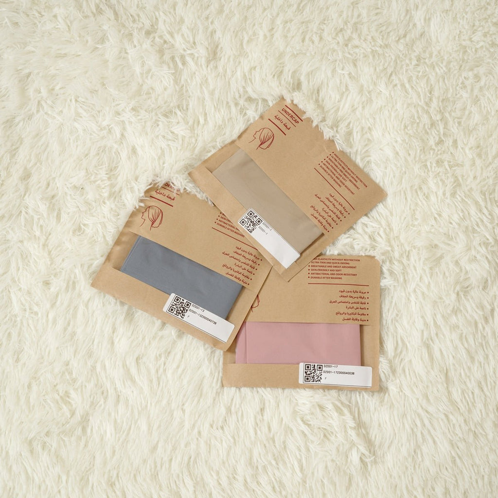Comfortable Solid Color Elastic Inner Undercaps Hijab (MH093)