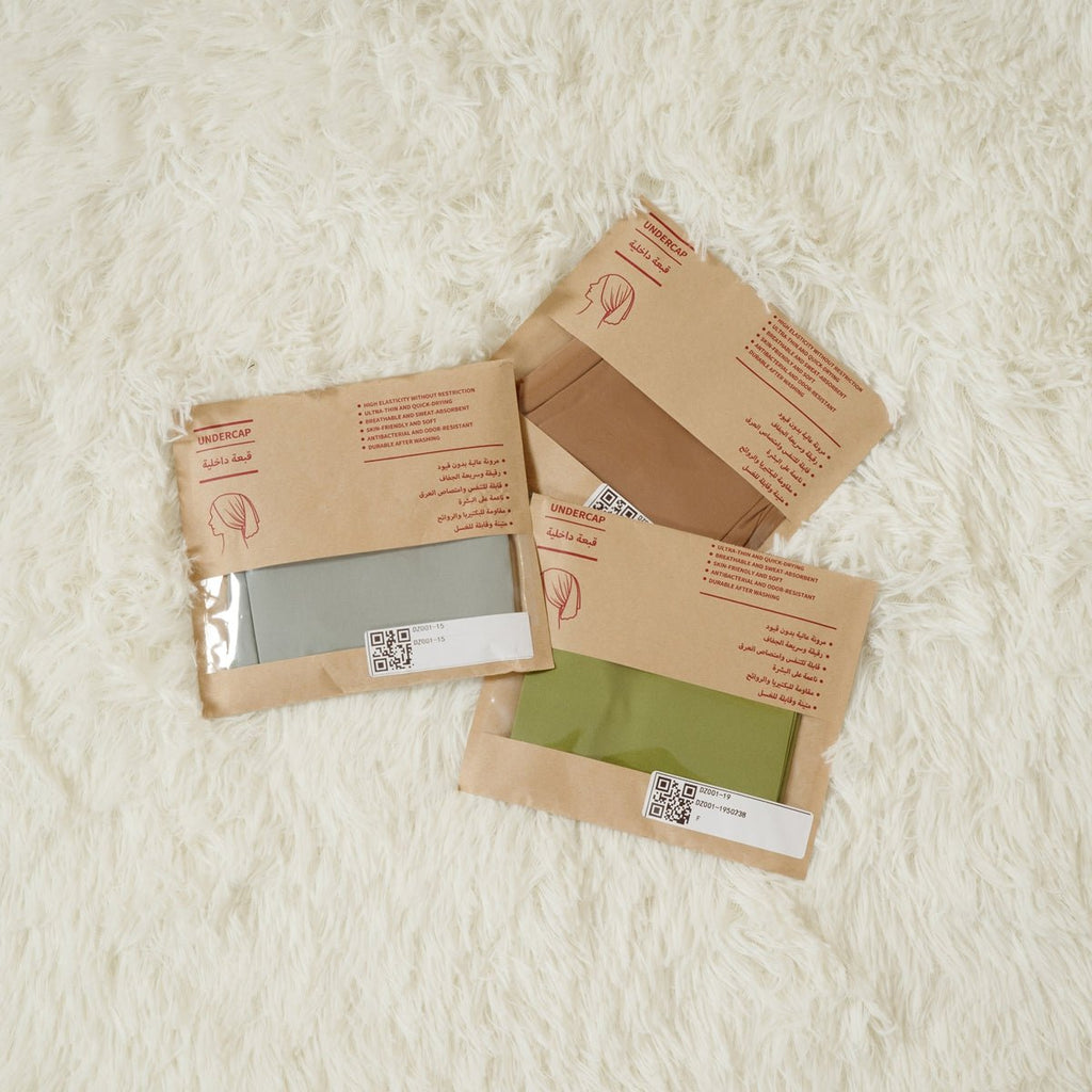 Comfortable Solid Color Elastic Inner Undercaps Hijab (MH093)