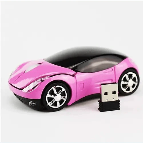 Cool Sport Car Wireless Mouse 3D  Shape Ergonomic Optical Mice Stylish USB Receiver Mouse For Laptop And Computer