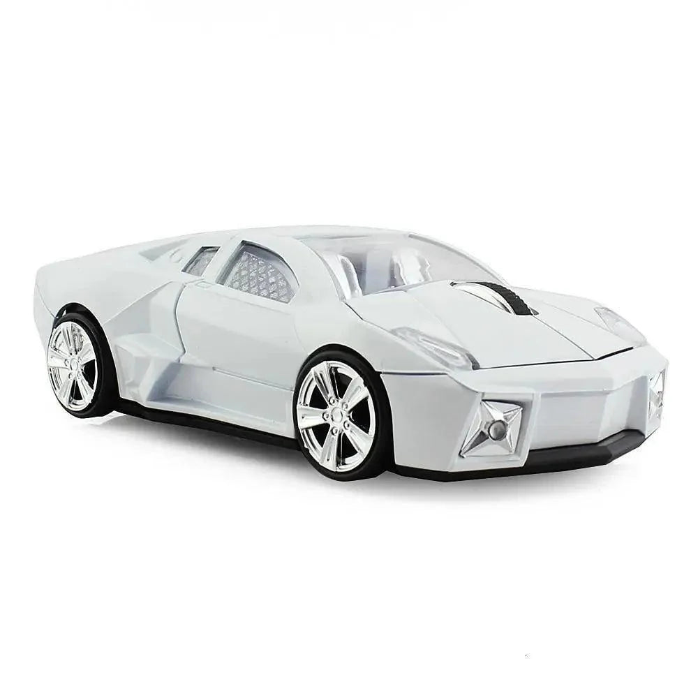 Cool Wireless Gaming Mice 2.4Ghz USB Receiver Wireless Sports Car Mouse Fashion 1600DPI Ergonomic 3D Mini Mice For PC Laptop