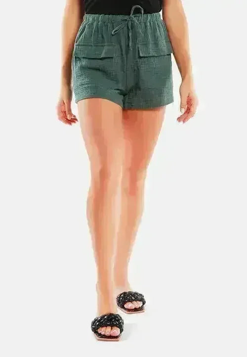 Drawstring Summer Shorts | Lightweight Beach Loungewear -  Femstylo
