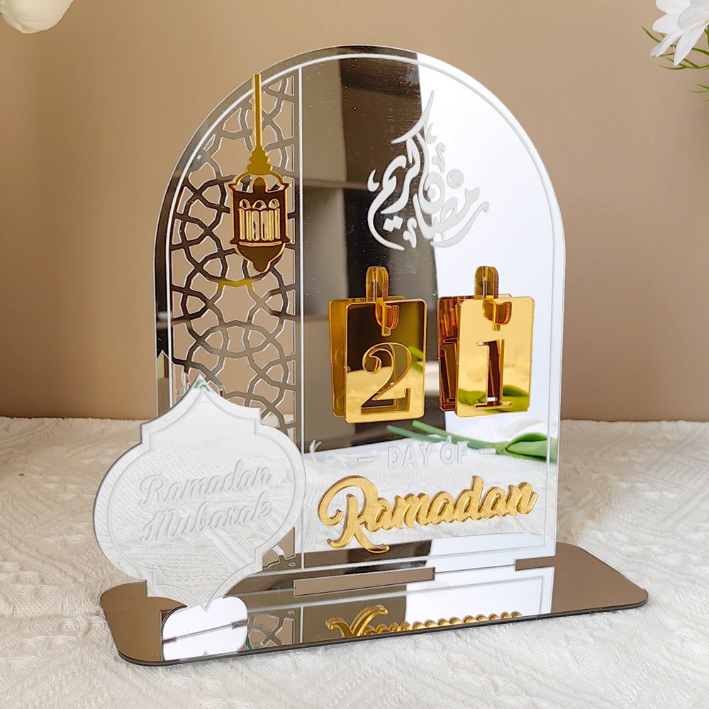 Creative Ramadan Countdown Acrylic Ornament (MAC381)