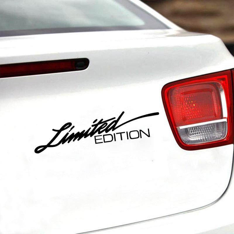 Creative Vinyl Sticker On Car Stickers 3D "LIMITED EDITION" Car Window Sticker Car-Styling Decal Creative Vinyl Sticker On Car Stickers and Decals Window Sticker Car-styling Decal 16CM*3.8CM